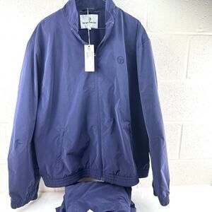 Sergio Tacchini Tracksuit XXL - Nico - Blue Eclipse, Embroidery, New With Tags